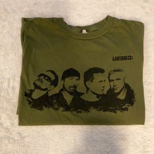 Rock the Stage: U2 360 Tour Concert Short Sleeve Band Tee Shirt